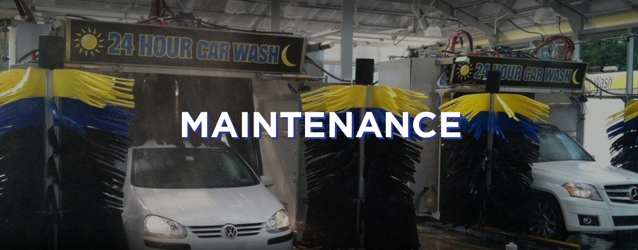 car wash maintenance